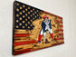 American/Pat The Patriot Tattered Mashup Flag